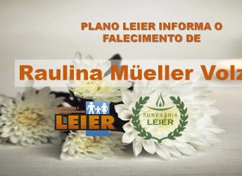 Plano Leier informa o falecimento de Raulina Müeller Volz