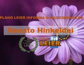 Plano Leier informa o falecimento de Renato Hinkeldei