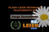 Plano Leier informa o falecimento de Jorge Jaroczinski, conhecido como Jorjão