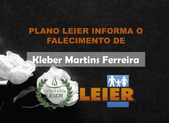 Plano Leier informa o falecimento de Kleber Martins Ferreira