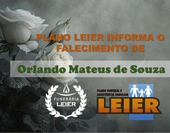 Plano Leier informa o falecimento de Orlando Mateus de Souza