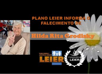 Plano Leier informa o falecimento de Hilda Rita Grodisky