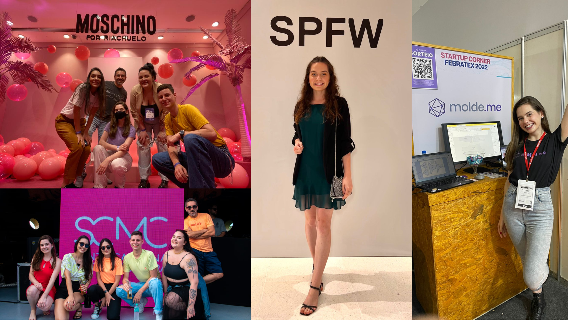 Milbratz Caroline, experiências na área da Moda