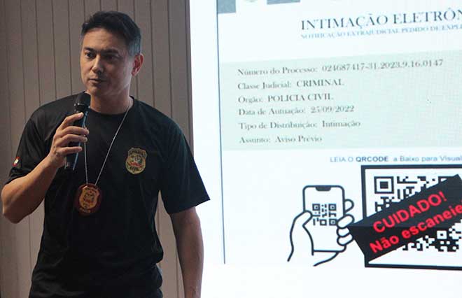 Delegado regional orienta na CDL sobre prevenção a fraudes virtuais