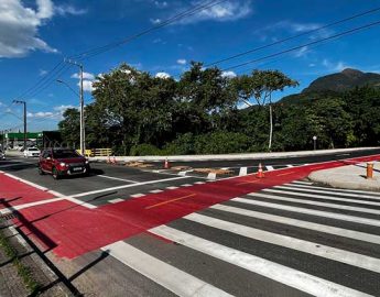 Nova via facilita acesso de caminhões no Ilha da Figueira