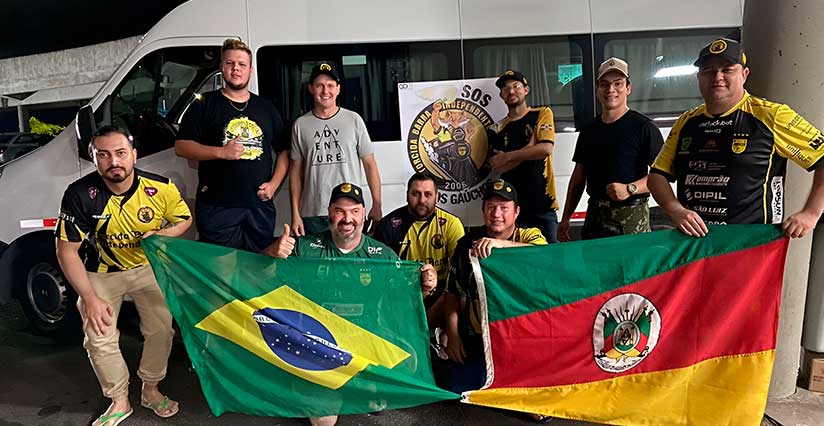 Torcida do Jaraguá arrecada 110 t de donativos ao RS