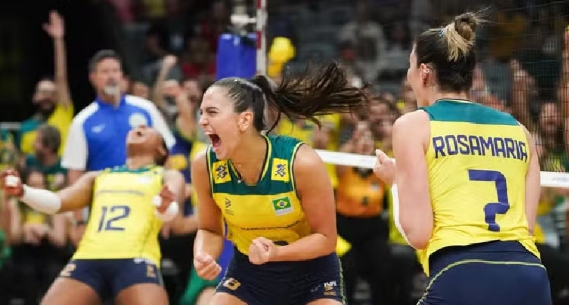 Vôlei: Brasil volta a vencer EUA e põe fim ao jejum de quase cinco anos