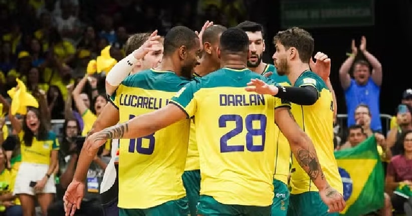 Vôlei: Brasil vira e supera Argentina no tie-break pela Liga das Nações