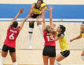 Vôlei: Brasil vence o Canadá na abertura da Liga das Nações