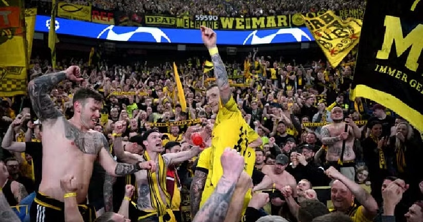 Champions League: Borussia Dortmund elimina PSG e volta à final após 11 anos