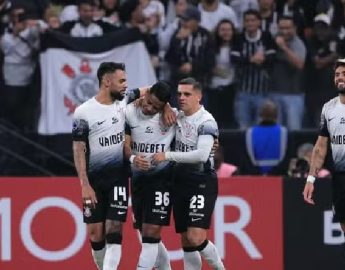 Futebol: Corinthians goleia o Argentinos Jrs e se garante pelo menos em repescagem