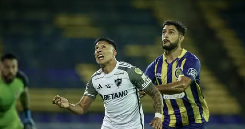 Futebol: Atlético-MG vence Rosario, mantém 100% e garante vaga nas oitavas de final