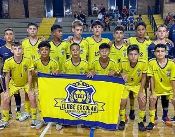 Futsal: Base do Jaraguá vence dois jogos no estadual sub-13