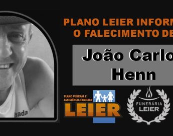 Plano Leier informa o falecimento de João Carlos Henn