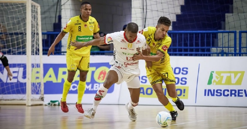 Futsal: Liga Nacional fecha sétima rodada nesta segunda-feira (13)