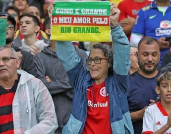 Futebol Solidário: 10 gols em campo e corrente de apoio aos gaúchos