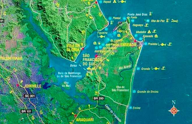 Dragagem da baía da Babitonga permitirá entrada de grandes navios