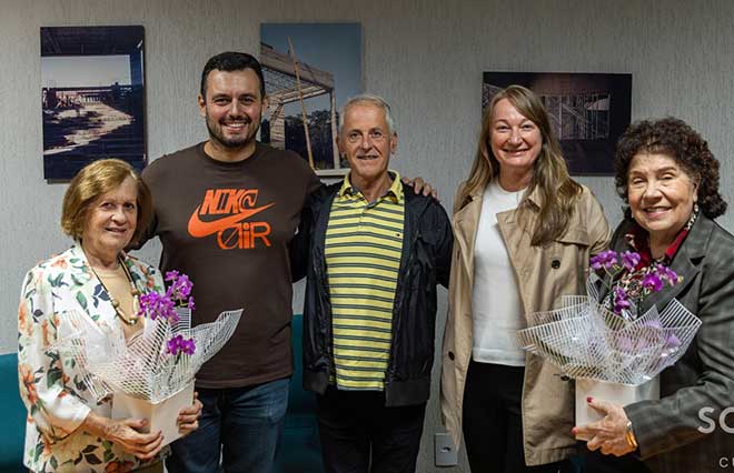 Coral da Scar: Nayr e Dorotea estão há meio século participando