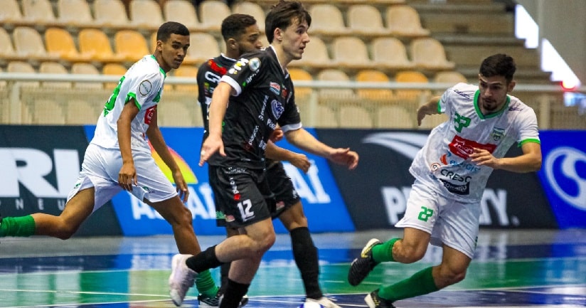 Futsal: Concórdia vence uma e empata outra no Campeonato Brasileiro