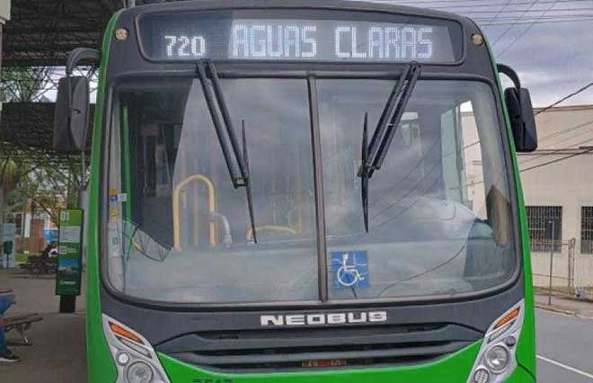 Linha Águas Claras ganha mais duas viagens diárias de coletivo