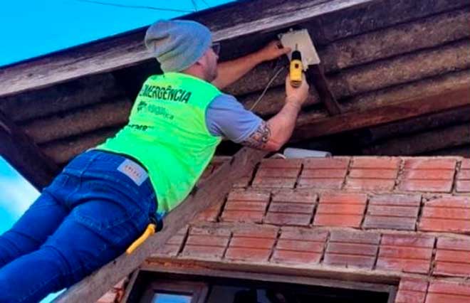 Moção reconhece ação de eletricistas de Guaramirim que foram ao RS