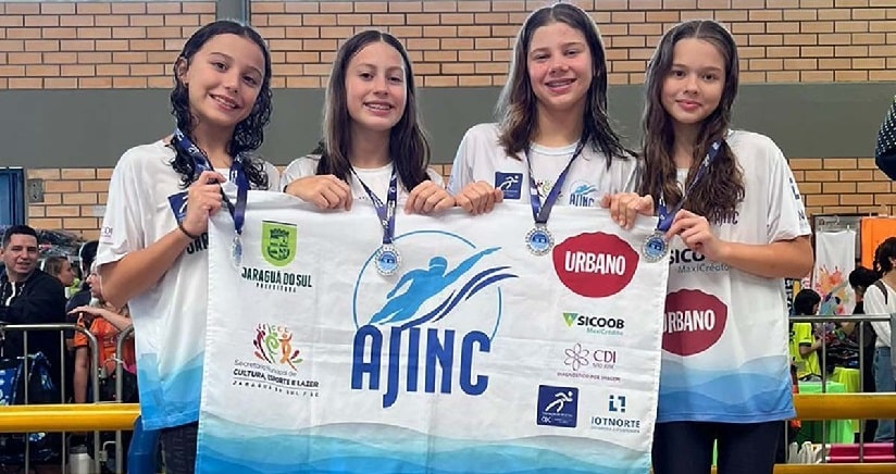 Natação: Jaraguá do Sul é destaque em nova etapa do estadual