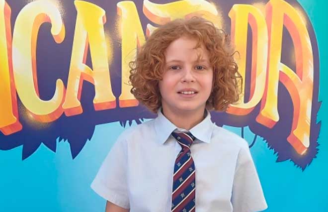 Ator de 9 anos de Jaraguá do Sul estreou na novela do SBT