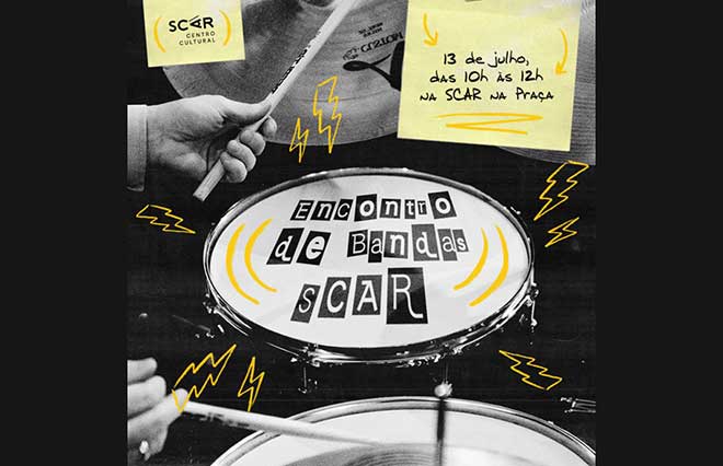 Encontro de Bandas vai movimentar a Scar na Praça