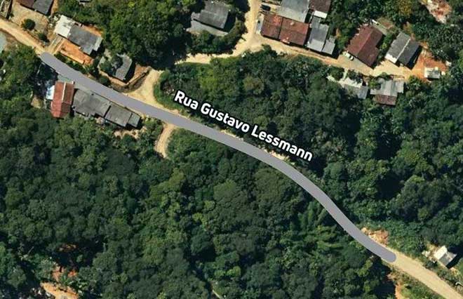 Nova interdição para pavimentar o Morro dos Lessmann no bairro Vieira