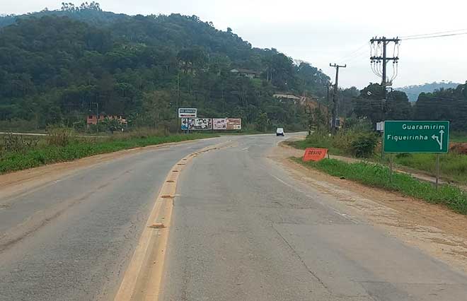 SC-108 será totalmente interditada na sexta-feira para obras