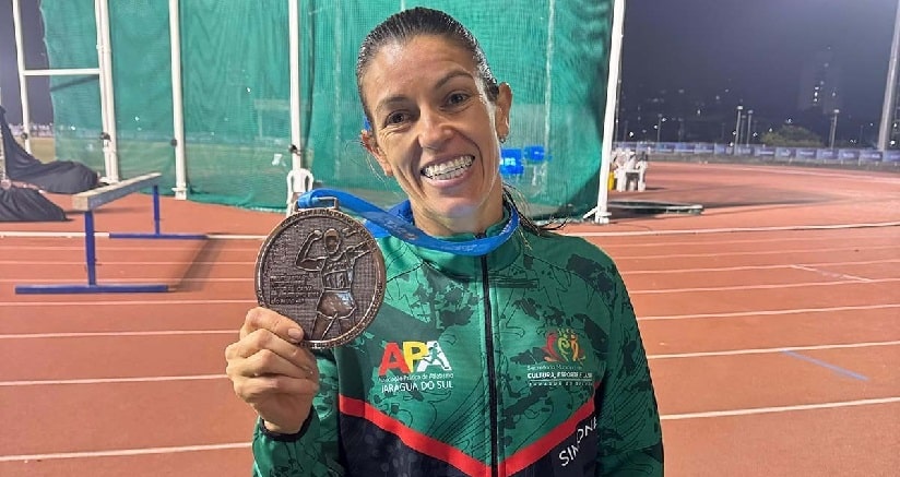 Atletismo: Jaraguá do Sul conquista dois pódios no Troféu Brasil