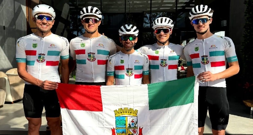 Ciclismo: Jaraguá do Sul fica com o bronze em etapa do estadual
