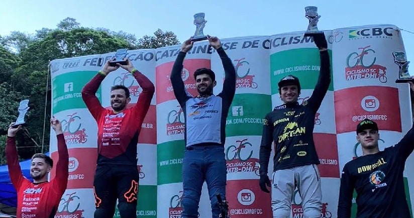 Ciclismo: Jaraguá do Sul fica com o bronze em etapa do estadual