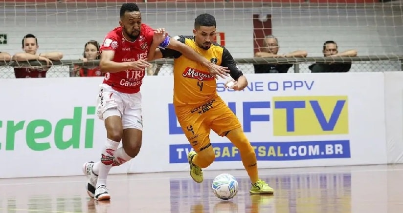 Futsal: Sorocaba vence o Atlântico pela LNF