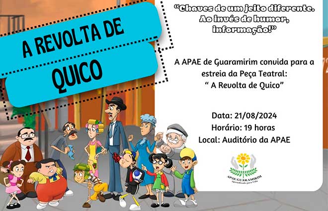 Apae leva informação sobre prevenção em peça teatral