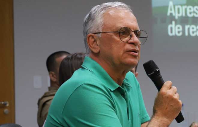 Franzner pede licença do cargo, sem remuneração, para se dedicar à campanha