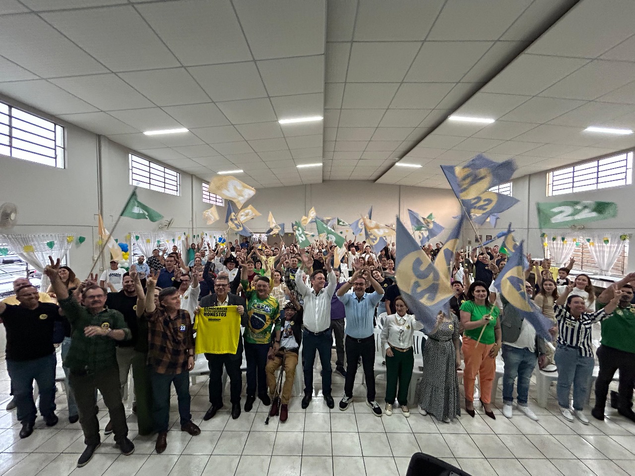 Adriano Zimmermann e Dênis Lunelli oficializados à Prefeitura de Guaramirim