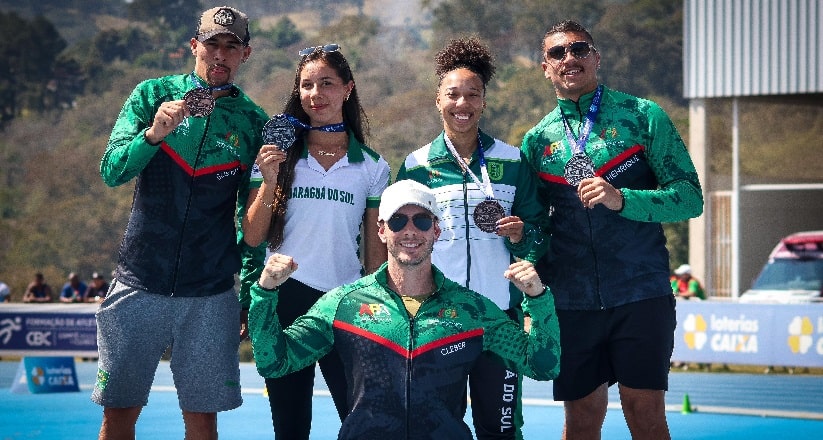 Atletismo: Jaraguá do Sul conquista sete medalhas no Campeonato Brasileiro sub-23