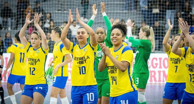 Futsal: Brasil vence Argentina e está na final do Torneio Internacional