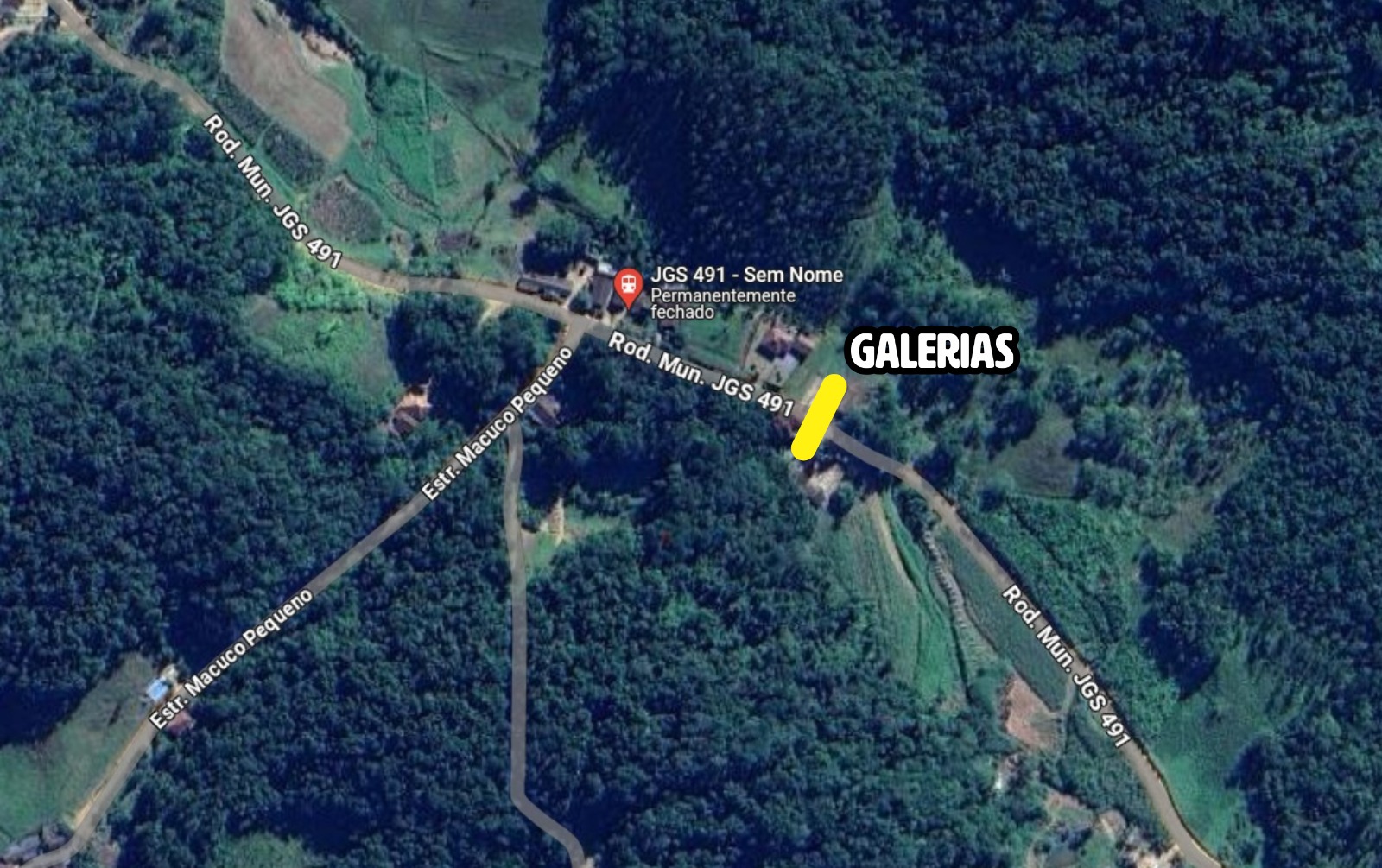 Instalação de galerias provoca interdição de trecho da JGS 491