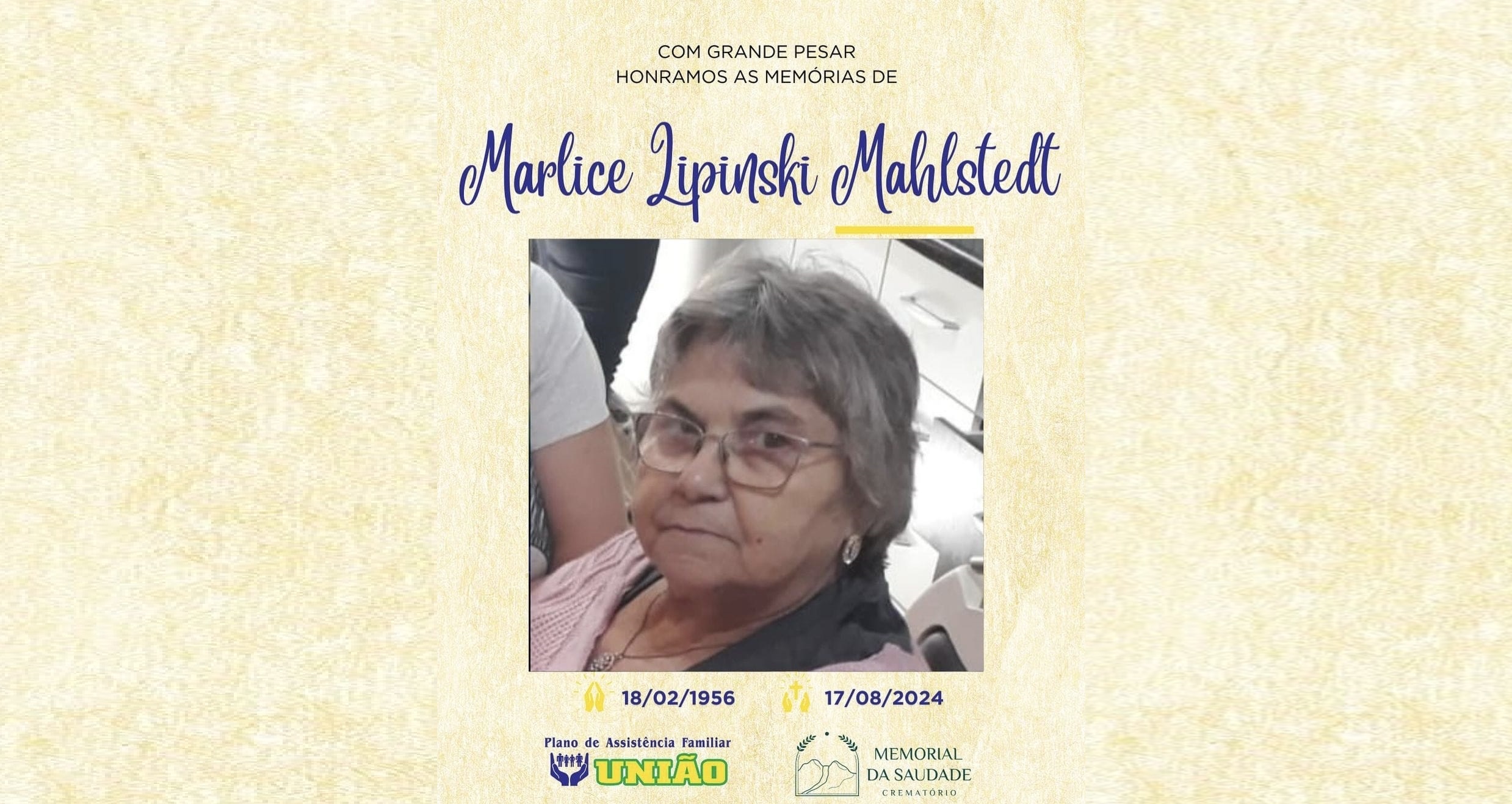 FUNERÁRIA UNIÃO Informa- FALECIMENTO