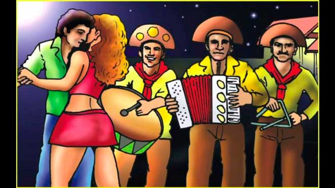 Encontro de forrozeiros na Arsepum