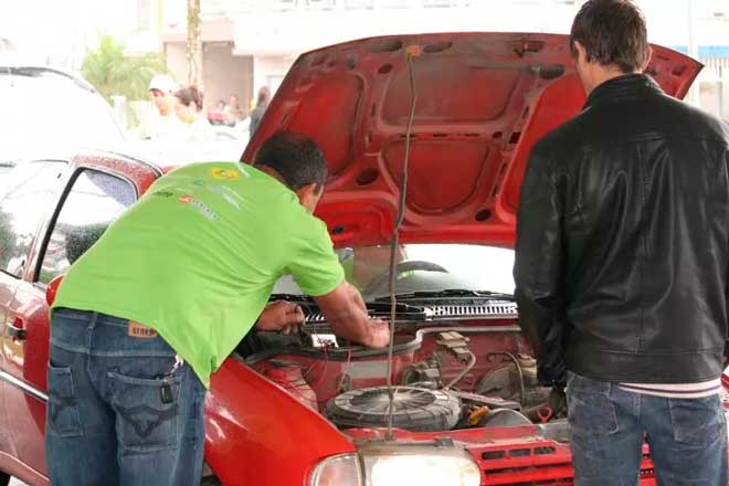 Sábado tem check up gratuito de veículos do Núcleo de Automecânicas