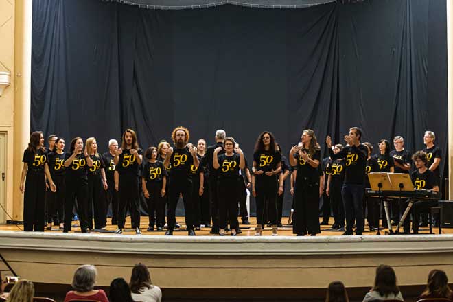 Coral SCAR se apresenta em Massaranduba na quarta-feira