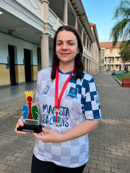 Campeã do Pan-Americano Amador de Xadrez 2024 é de Jaraguá do Sul