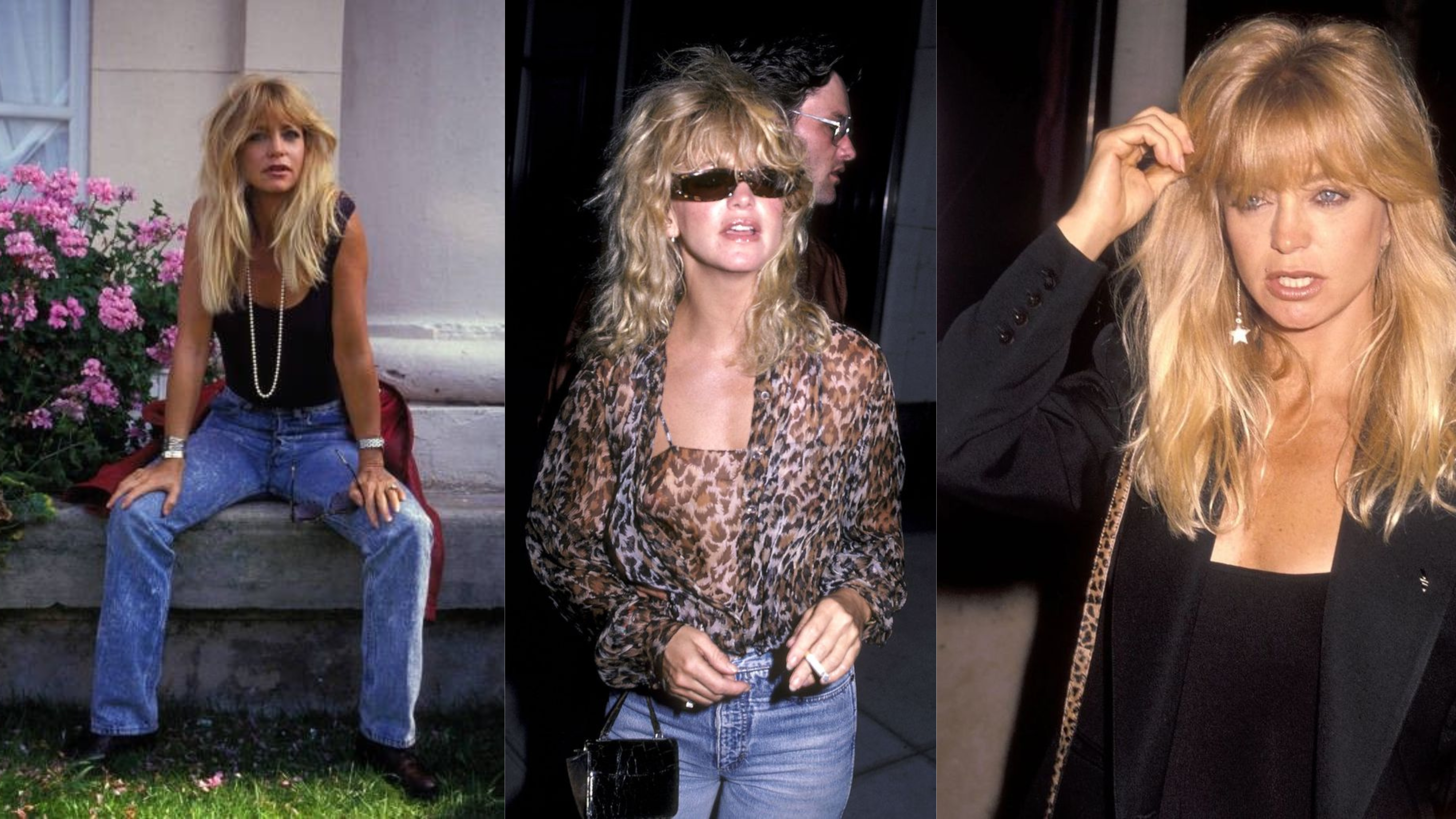Goldie Hawn outfit 80s