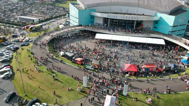 Sábado tem o Movimenta Jaraguá, no Parque Arena, para todos os públicos