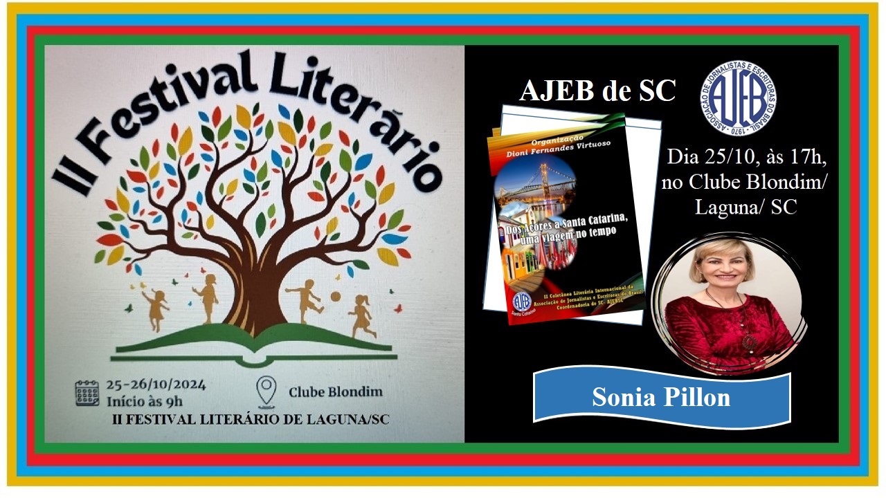 2ª Edição do Festival Literário de Laguna começa hoje (25)