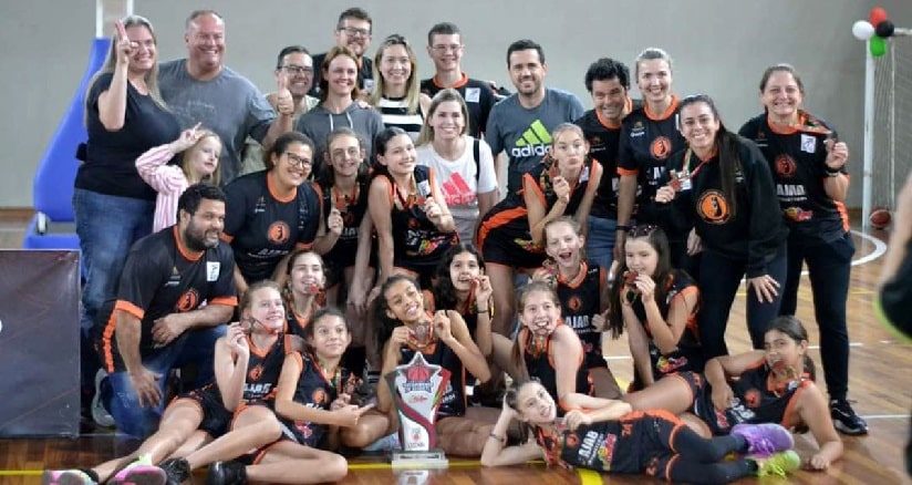 Basquete: Jaraguá do Sul sobe ao pódio no estadual sub-12 e sub-15
