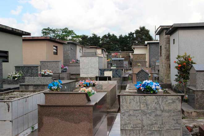 Limpeza de túmulos e recolhimento de materiais até sexta-feira